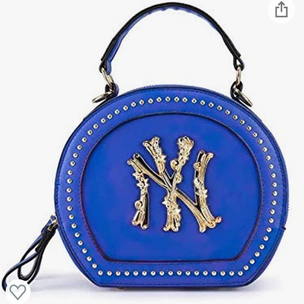NY HANDBAG/SHOULDER BAG with studs